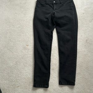 White House Black Market noir Skinny jeans-Medium